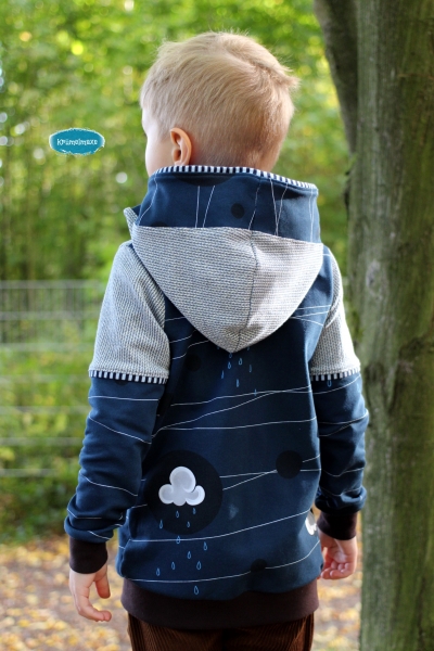 Wind & Wetter Junge Bio French Terry ca 65/180 cm